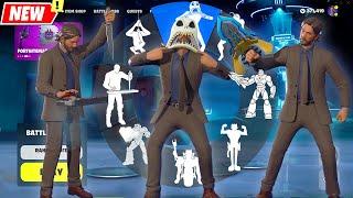 Fortnitemares ALAN WAKE doing all Fortnite Built-In Emotes