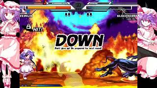 NICK54222 MUGEN: Remilia Scarlet (me) VS Blackheart (Shin Maker)