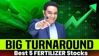 Best 5 Fertilizer Stocks 2024 | Is it a Turnaround in Fertilizer Sector | @realscalpervipul