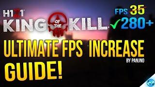  H1Z1 King Of The Kill: Dramatically increase performance / FPS with any setup! (2017)