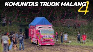 Off-road‼️Skill supir benar2 uji nyali disini  (Komunitas truck malang part 2)