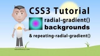 CSS3 radial-gradient Background Parameters Tutorial Radial Gradient