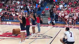 Tiktok Dance Battle at school rally!