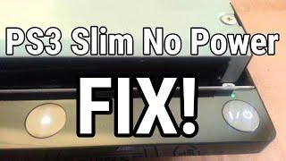 How to fix a PlayStation 3 Slim with No Power & No Lights.