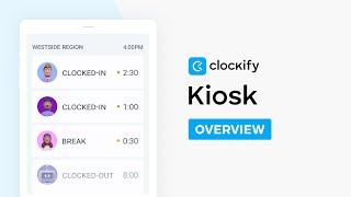 Kiosk | Clockify Features