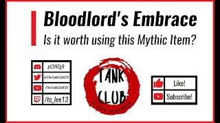 Bloodlord's Embrace Mythic Item - Is it good for Tanking? | Elder Scrolls Online | Greymoor