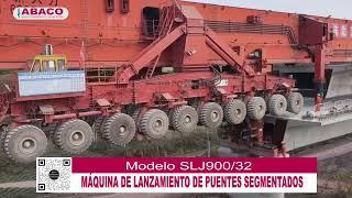 La Máquina de Lanzamiento de Vigas de Puentes Prefabricado Modelo SLJ900/32 de origen chino