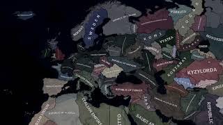 The New Order: Last Days of Europe Timelapse | HoI4 Timelapse TNO