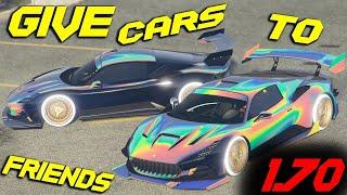 NEU JEDES AUTO KOSTENLOS BEKOMMEN GIVE CARS TO FRIENDS GLITCH in GTA 5 ONLINE DEUTSCH 1.70