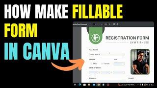 How To Make A Fillable Form In Canva - Easy Step-by-Step Tutorial