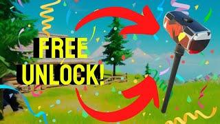 How to Unlock The FREE Secret Sledge Pickaxe in Fortnite Season 2
