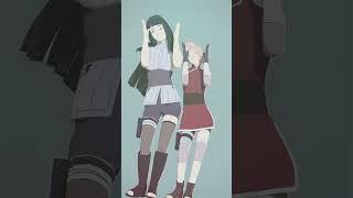 (G)I-DLE - Queencard - Sakura*Hinata | Naruto MMD