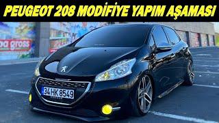 STOK PEUGEOT 208 MODİFİYE YAPIM AŞAMASI