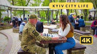 UKRAINE April 2024. Kyiv Insider Walking Tour [4K]