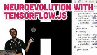 11.3 Neuroevolution Flappy Bird with TensorFlow.js