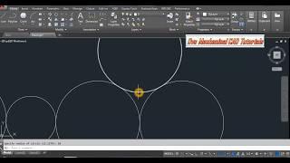 How to draw a circles in autocad