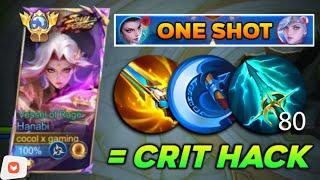 SUPREME HANABI NEW BEST FULL DAMAGE BUILD FOR 1 SHOT 2025!! ( RECOMMENDED BUILD! ) - 100% BROKEN!!