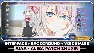 Interface Mobile Legends Alya Mikhailovna Kujo Patch Zhuxin | Interface ML Alisa