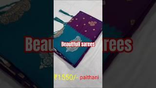 From Loom to Legend: The Journey of Paithani Silk Sarees₹1550/-#ytshorts