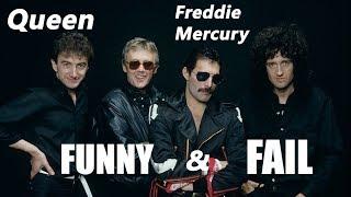 Queen Freddie Mercury Funny & FAIL compilation | RockStar FAIL