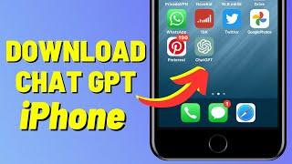 How to Download ChatGPT on iPhone (EASY!)