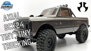 Axial SCX24 1967 C10 Chevy Truck - Unbox, Running and Review!