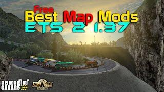 Best Map Mods For Euro Truck Simulator 2 | ETS 2 v1.37 | Download Link With Activation Tutorial