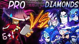 1 PRO vs 7 Diamonds | Brawlhalla Crew Battle