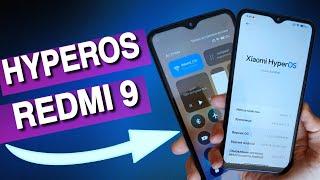 Hyperos Redmi 9 глобальная стабильная MIUI