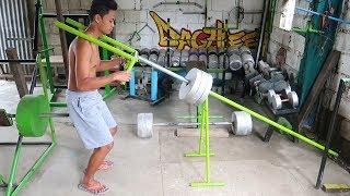 How to Make Hack Squat Machine - Best Homemade Gym Equipment