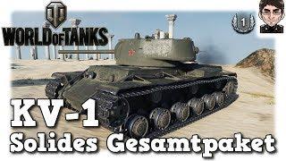 World of Tanks - KV-1, solides Gesamtpaket [deutsch | gameplay]