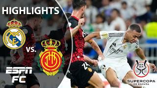  EL CLASICO IS SET  Real Madrid vs. Mallorca | Spanish Supercopa Semifinals Highlights | ESPN FC