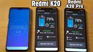 Redmi k20 Pro Vs Redmi k20 : Battery Drain Test