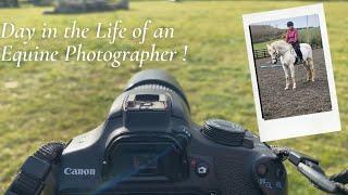 DAY IN THE LIFE OF AN EQUINE PHOTOGRAPHER! / Dressage, tack cleaning and a LOT of photos!