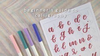 how to: beginner's guide to calligraphy