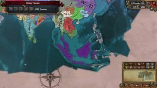 EU4 Malacca to Malaya Timelapse