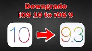 How to Downgrade iOS 10 Beta to iOS 9.3.4 / 9.3.3 on iPhone, iPod touch or iPad