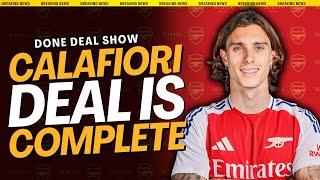 Arsenal sign Riccardo Calafiori DEAL COMPLETE ️
