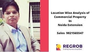 Location Wise Analysis of Commercial Property In Noida Extension | Sales  7861008808