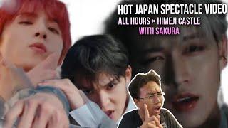JO1 HOT JAPAN Spectacle Video｜ALL HOURS × HIMEJI Castle with SAKURA | Reaction