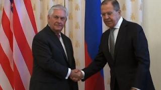 Tillerson, Lavrov Meet in Moscow Amid Tensions