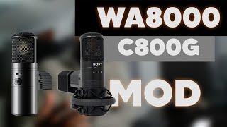 Warm Audio Wa-8000 MOD - Sony C800G / Gorilla Tonstudio Stuttgart