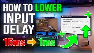 How To Lower INPUT DELAY in GAMES & FIX Latency | Get 0 Input Delay on ANY PC!