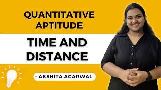Aptitude Preparation for Campus Placements #3 | Time And Distance | Quantitative Aptitude