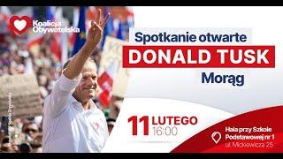 Premier Donald Tusk w Morągu - Spotkanie otwarte - 11.02.2024 godz. 16:00