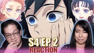 GIYUU'S PAST!! | Demon Slayer Season 4 Episode 2 Reaction Hashira Training Arc!!