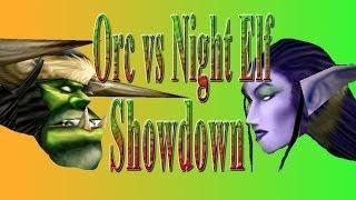 Warcraft 3 - Orc vs Night Elf Showdown [Ep 980]