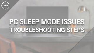 How to Wake Up Computer from Sleep Mode Windows 10 (Official Dell Tech Support)