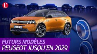 Futurs modèles Peugeot jusqu'en 2029