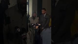 Larry Hoover Jr. Speaks To Reporters After Larry Hoover's Hearing #FreeLarryHoover